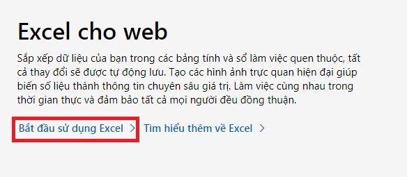 Sử dụng excel