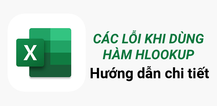 Ví dụ về hàm HLOOKUP